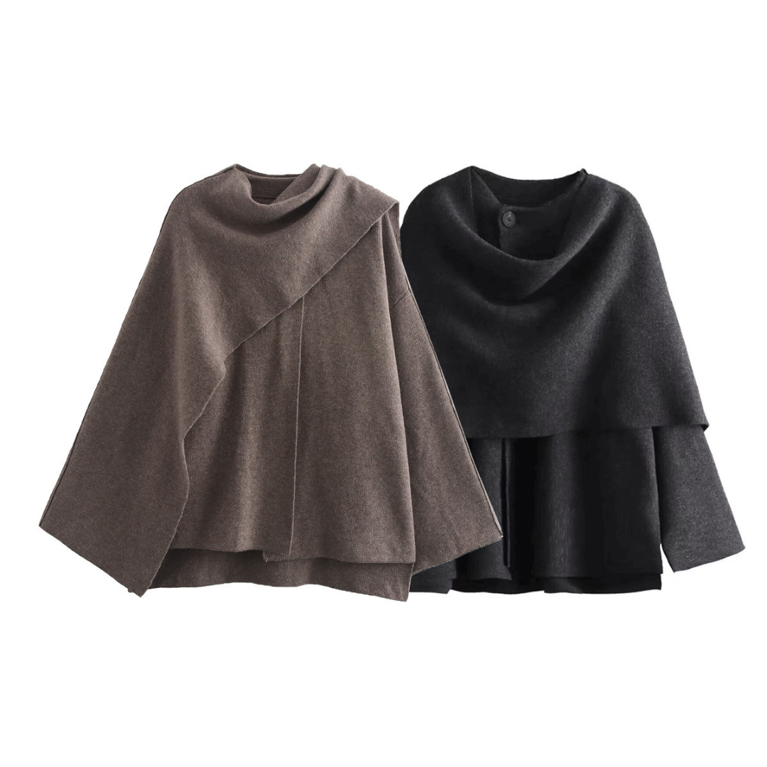Roselle Scarf Coat