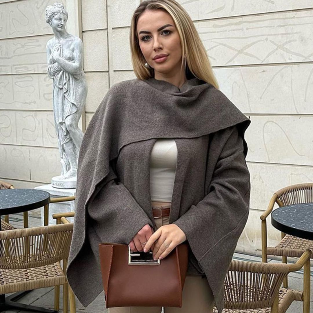 Roselle Scarf Coat