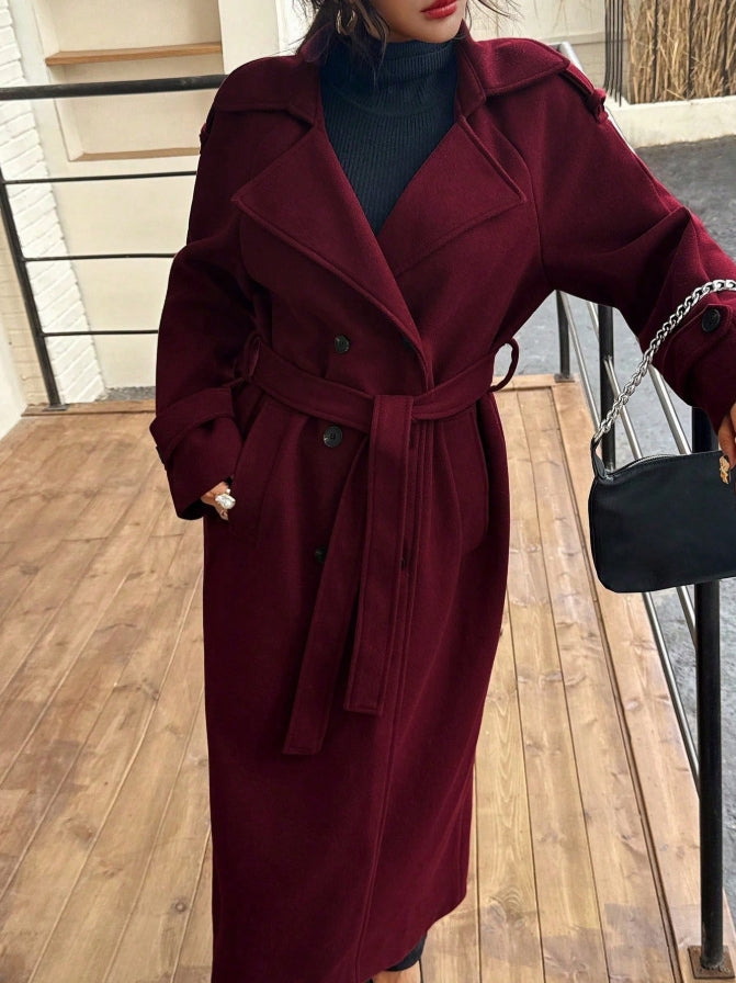 Winter trench red
